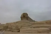Sphinx Egypt Cairo Desert Reporter wallpaper