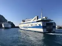 Capri Open Cit Sea Ferry Boat wallpaper