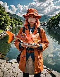 Magikarp Cosplay face swap