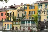 Peschiera Mediterranean Garda Italy wallpaper