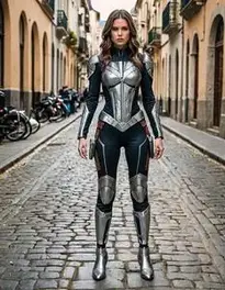 Lana Archer face swap