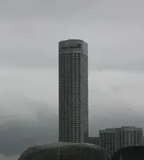 The Tower Raffles Tower Sin phone wallpaper