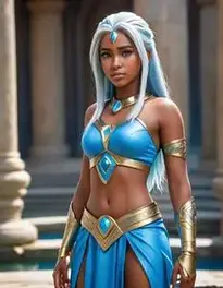 Princess Kida Atlantis face swap