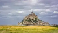 Mont St Michel Fortress Abbey wallpaper