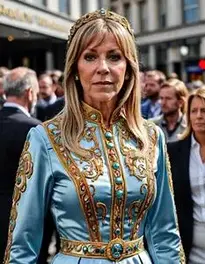 Ladies Abba Fancy Dress face swap