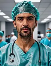 Surgeon Fancy Dress face swap