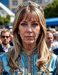 Woman Abba Outfit face swap