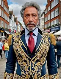 Tom Jones Fancy Dress face swap