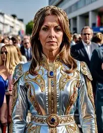 Woman Abba Fancy Dress face swap