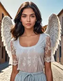 Angel Salvadore face swap