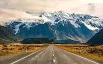 Road Highway Mount Cook wallpaper