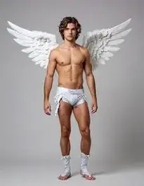 Cupid Costume Male Diy face swap
