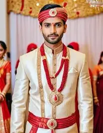 Tilak Ceremony Dress Groom face swap