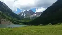 Maroon Bells Colorado Mountains wallpaper