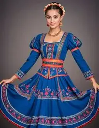 Dress Alitaptap Folk Dance face swap