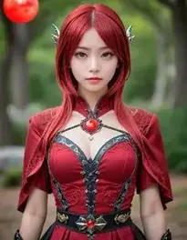 Redmoon Cosplay face swap