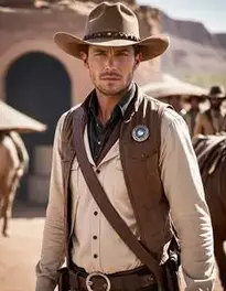Cowboys And Aliens face swap
