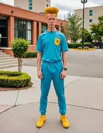 Beavis And Butthead Cosplay face swap