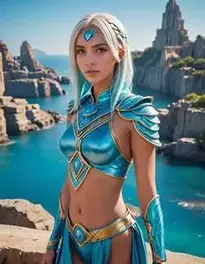 Kida Lost City Atlantis face swap
