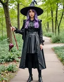 Witch Of The Waste Cosplay face swap