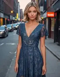 Sandie Last Night In Soho Dress face swap
