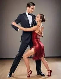 Tango Costume Male And Female face swap
