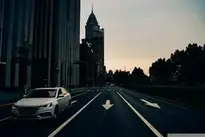 Shanghai Road Car Street Buildings wallpaper