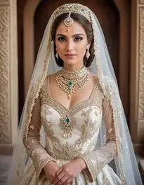 Iraqi Traditional Wedding Dress face swap
