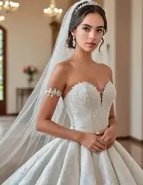 Kelia Moniz Wedding Dress face swap
