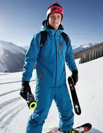Snowboarding Male Adult face swap