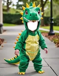 Boy Super Cute Saurus Infant