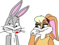 Add Bugs Bunny cartoon to your photo
