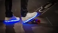 Skateboard Youth Urban Lights wallpaper
