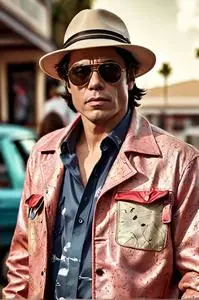 Benicio Del Toro Fear And Loathing face swap