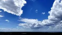 Nature Heaven Clouds Blue wallpaper