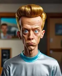 Beavis And Butthead face swap