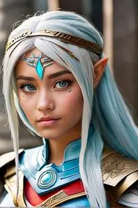 Princess Kida Cosplay face swap
