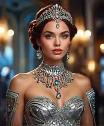 Bling Party Theme face swap