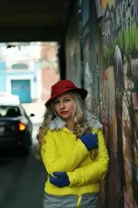 People Portrait Outdoors Street phone wallpaper