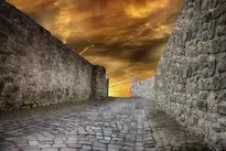 Wall Fastening City Wall Protection wallpaper