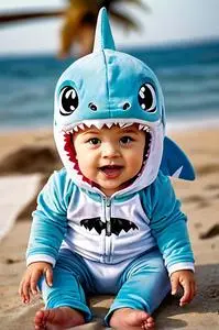 Baby Shark face swap