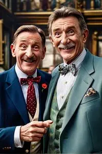 Chuckle Brothers Fancy Dress face swap