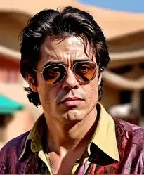 Benicio Del Toro Fear And Loathing face swap