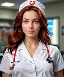 Woman Love Shot Nurse face swap