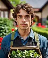 Gardener Costume Man face swap