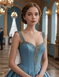 anastasia movie blue dress Anastasia 1997 Anya Blue Dress Princess Anastasia Costume for Women –  MJcostume main image 1