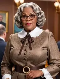 Brown Madea face swap