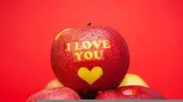 Apple Engraved I Love You Heart wallpaper