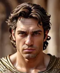 Greek God face swap