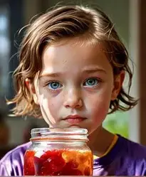 Jelly Jar Costume Child face swap